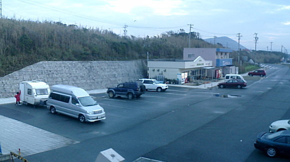 日出の石門 駐車場