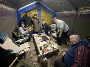 yellow CAMPING